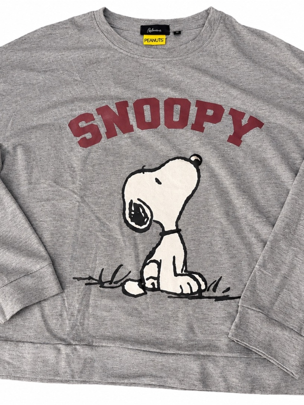 BNWT Reitman’s Peanuts Snoopy Gray Tee